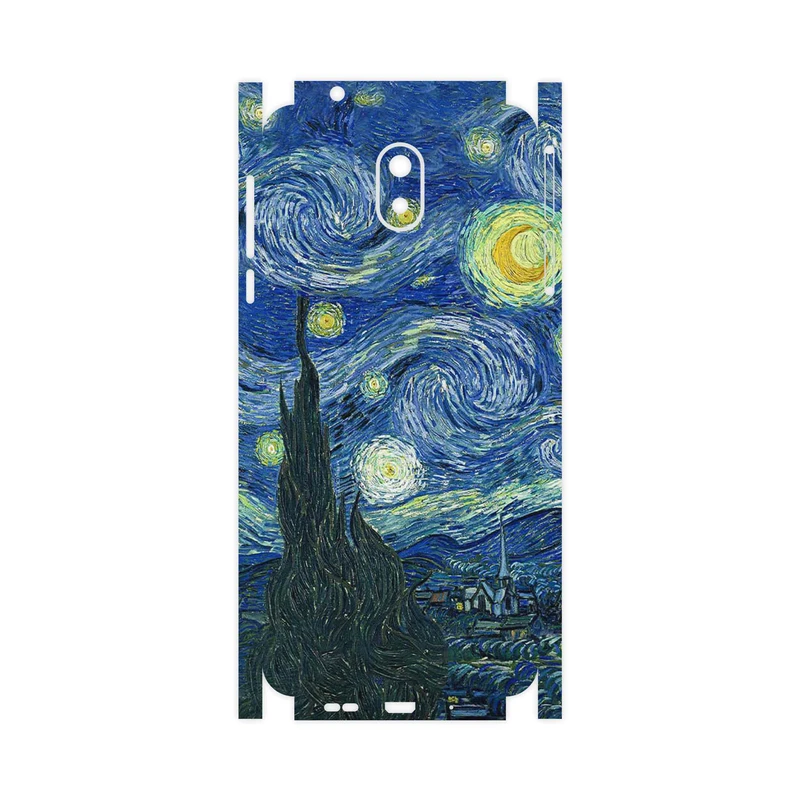 برچسب پوششی ماهوت مدل The Starry Night of van Gogh-FullSkin مناسب برای گوشی موبایل نوکیا 3.1