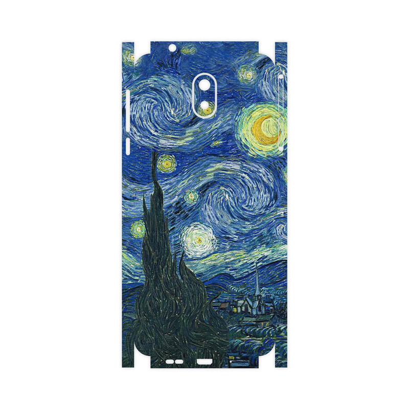 برچسب پوششی ماهوت مدل The Starry Night of van Gogh-FullSkin مناسب برای گوشی موبایل نوکیا 3.1