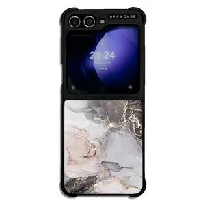 AKAM AMC-WSGZFLIP5-MARBLE-18 Cover For Samsung Galaxy Z Flip 5