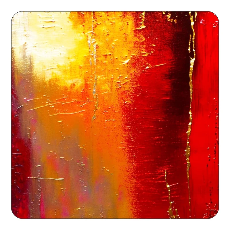 مگنت کاکتی طرح نقاشی رنگ روغن مدل mp69988