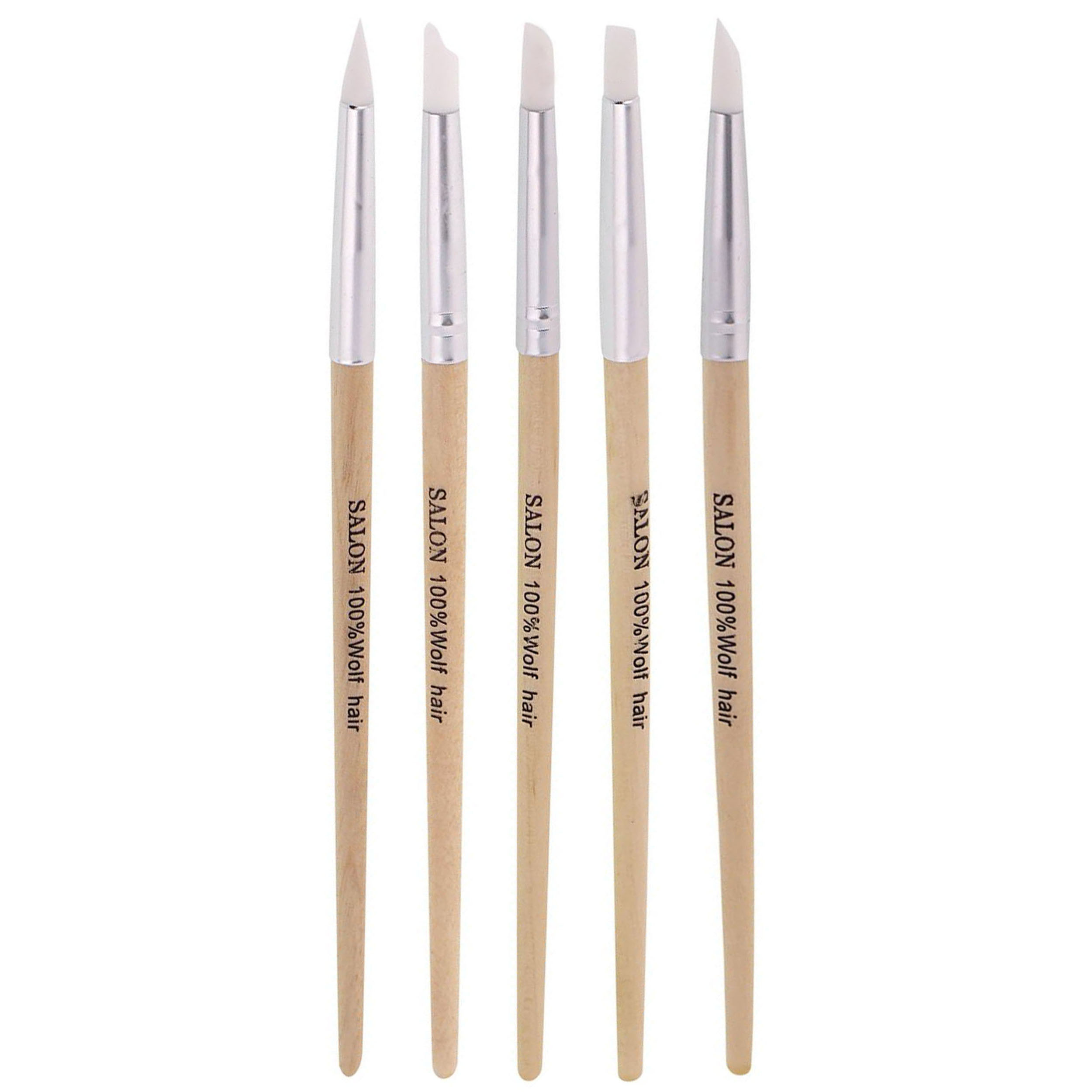 قلم طراحی ناخن سالن کد K-005 مجموعه 5 عددی