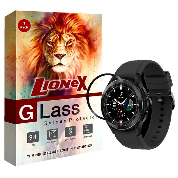 محافظ صفحه نمایش لایونکس مدل PMMA-L مناسب برای ساعت هوشمند سامسونگ Galaxy Watch4 Classic 46mm