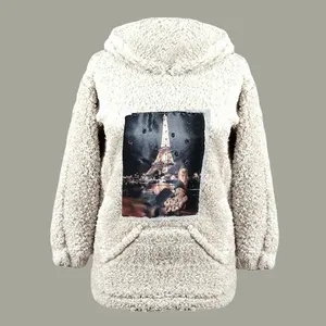 هودی زنانه مدل بره ای