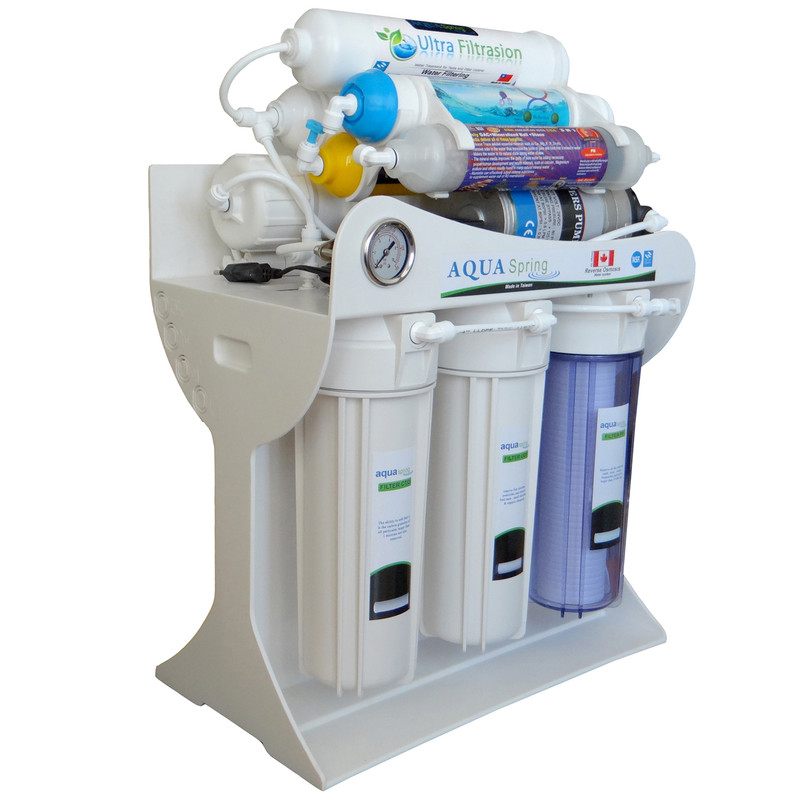 دستگاه تصفیه کننده آب آکوآ اسپرینگ مدل UF-SF4000 به همراه کیت نشتی گیر