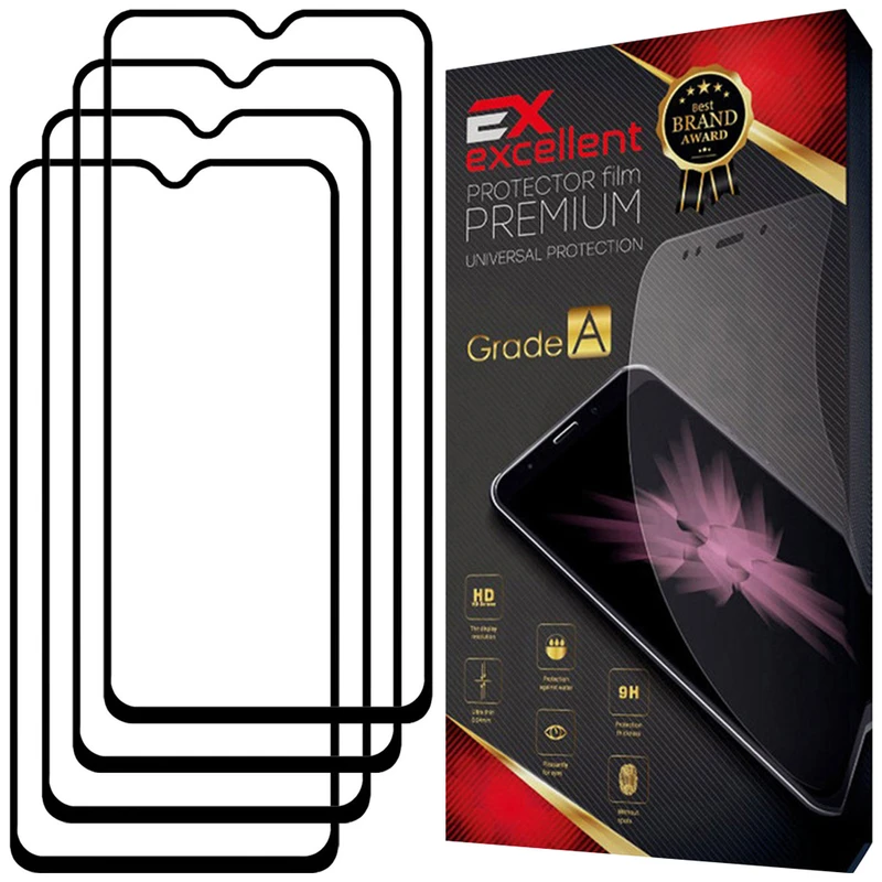 محافظ صفحه نمایش سرامیکی ایکس اکسلنت مدل CRM-B مناسب برای گوشی موبایل شیائومی Redmi A3 Pro بسته چهار عددی