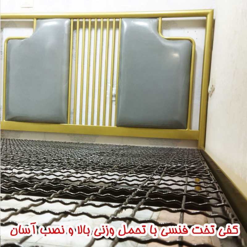 تخت خواب دو نفره کد TF25 سایز 160x200 سانتیمتر