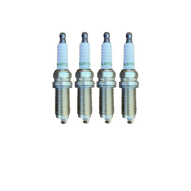 شمع خودرو تورچ مدل KL6RTC-Z پایه بلند پلاتینی مناسب برای تیو5  بسته 4 عددی