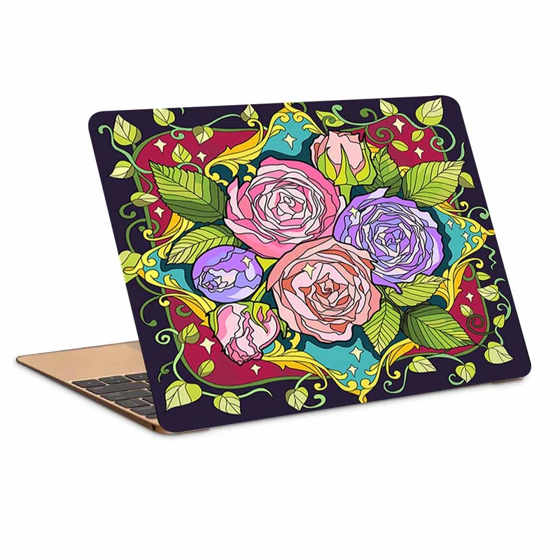 استیکر لپ تاپ طرح نقاشی فانتزی  کد P-1433 مناسب برای لپ تاپ 15 تا 17 اینچ
