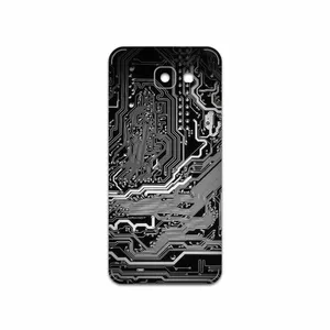 MAHOOT Black Printed Circuit Board Cover Sticker for Samsung Galaxy A8 2016