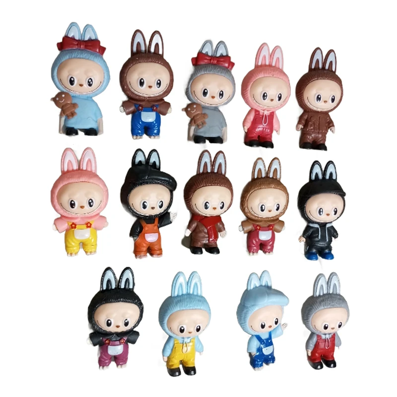 فیگور مدل لبوبوکد 837 مجموعه 14 عددی ارتفاع 8 سانتی متر