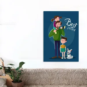 تابلو شاسی مدل روز پدر مبارک کد 730