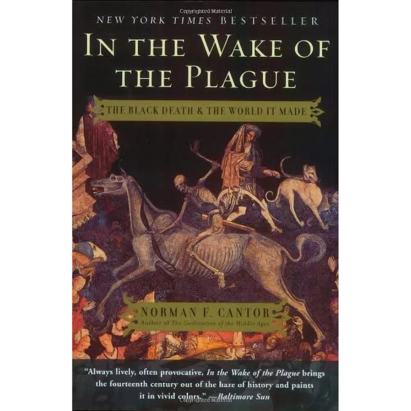 کتاب In the Wake of the Plague اثر Norman F. Cantor انتشارات Harper Perennial