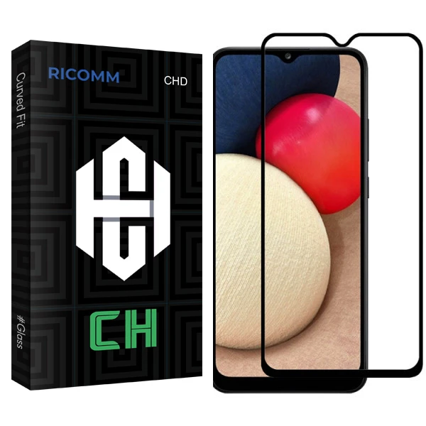 محافظ صفحه نمایش سرامیکی ریکام مدل CH glass مناسب برای گوشی موبایل سامسونگ Galaxy A02