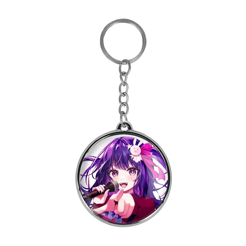 جاکلیدی خندالو طرح آی انیمه اوشی نو کو مدل دوطرفه کد 3122231223