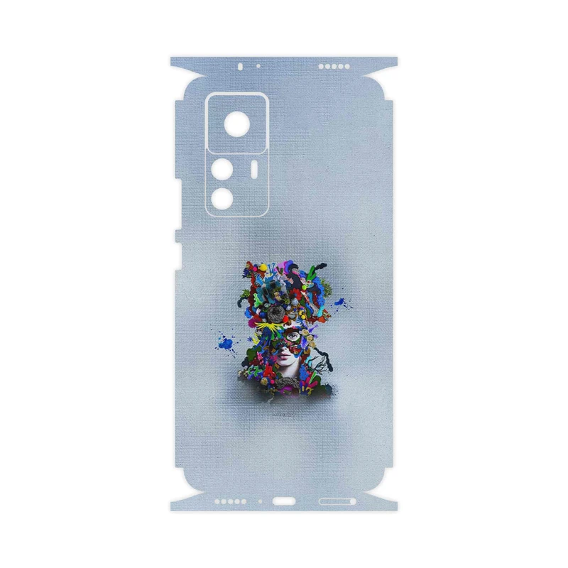 برچسب پوششی ماهوت مدل Collage of surreal Portrait of Women 4-FullSkin مناسب برای گوشی موبایل شیائومی 12T Pro