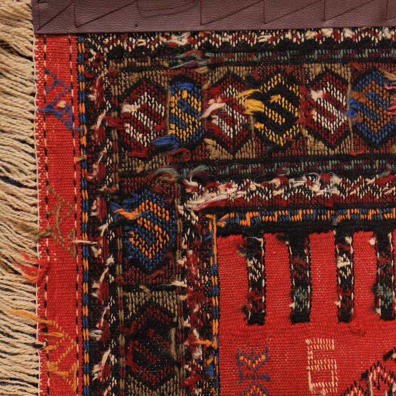 گلیم دستبافت دو متری مدل تمام بافت خراسان کد 4040120