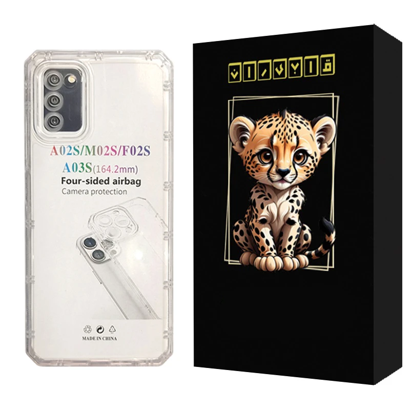 کاور قاب ایران مدل شفاف مناسب برای گوشی موبایل سامسونگ Galaxy A02s