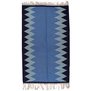 گلیم دستبافت دو و نیم متری مدل دکوراتیو کد A-A14070