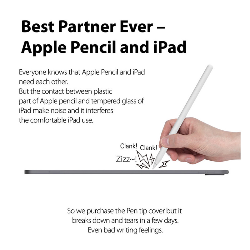 سری قلم لمسی آراری مدل A-TIP مناسب برای اپل Pencil 1st / 2md بسته 9 عددی