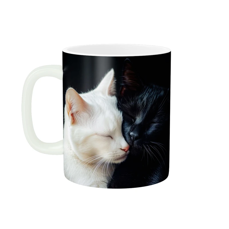 ماگ پاد آفرین طرح گربه کد 4335