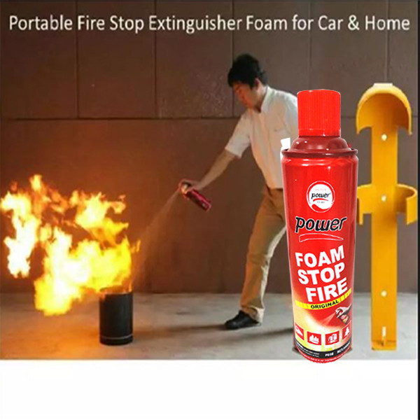 اسپری ضد حریق پاور مدل p018 حجم 500 میلی لیتر