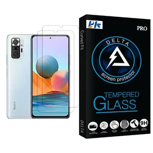 PK Delta Glass MIX002 Screen Protector For Xiaomi Redmi Note 10 Pro Pack Of 2