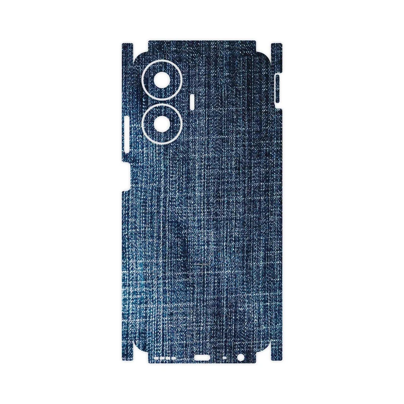برچسب پوششی ماهوت مدل Fabric Texture 3-FullSkin مناسب برای گوشی موبایل ریلمی C55