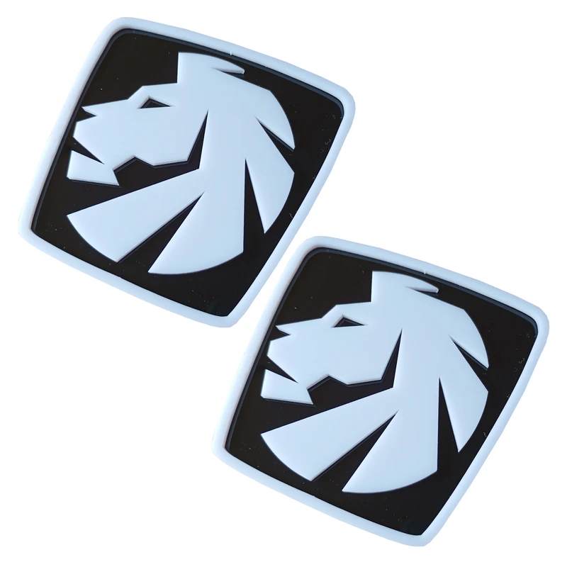 آرم صندوق عقب خودرو مدل LION100-WH75 مناسب برای پژو پارس بسته 2 عددی