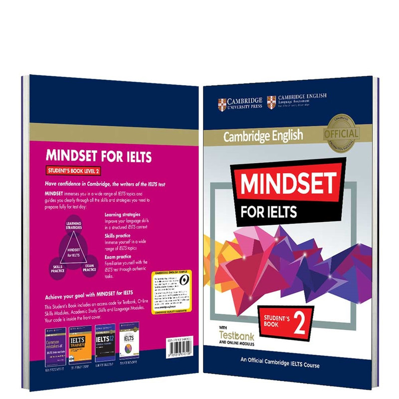 کتاب Cambridge English Mindset For IELTS اثر جمعی از نویسندگان انتشارات Cambridge چهارجلدی کتاب Cambridge English Mindset For IELTS اثر جمعی از نویسندگان انتشارات Cambridge چهارجلدی