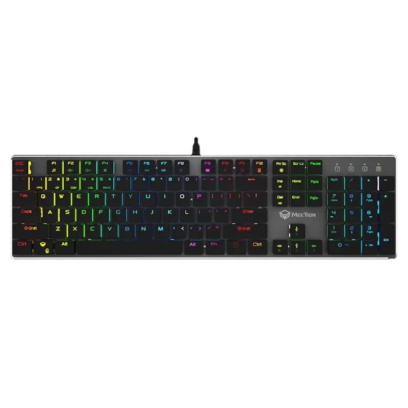کیبورد مخصوص بازی میشن مدل MT-MK80