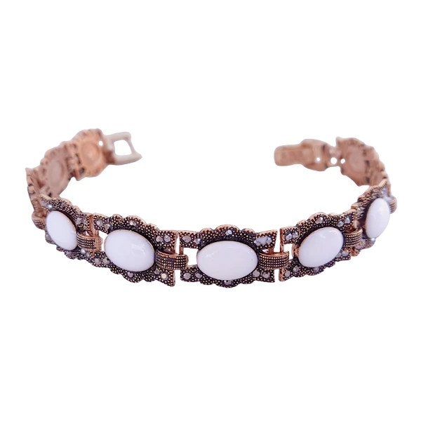 دستبند زنانه مدل مارگازیت قطاری کد JW485.8