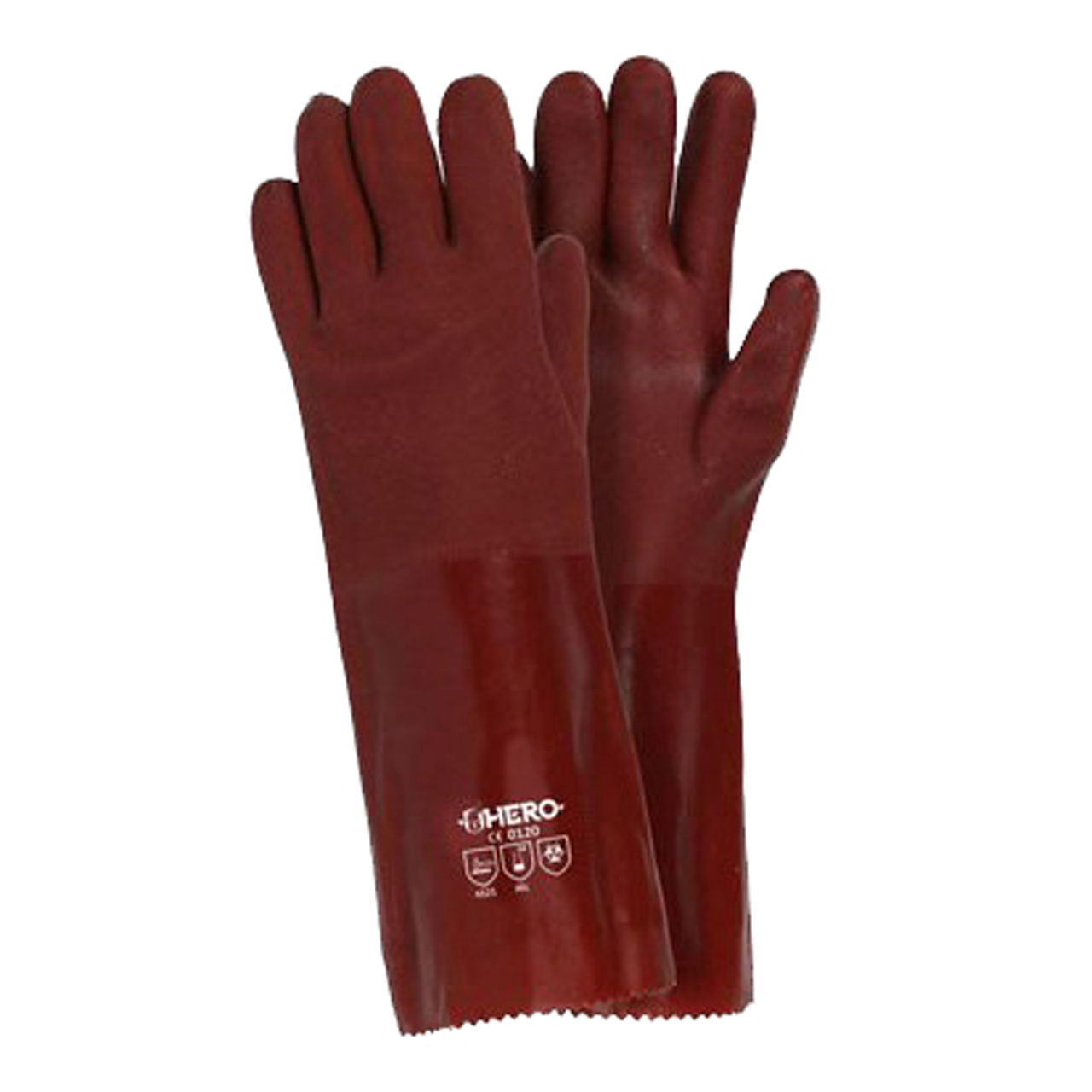 دستکش صنعتی هیرو مدل ضد اسید IGD11