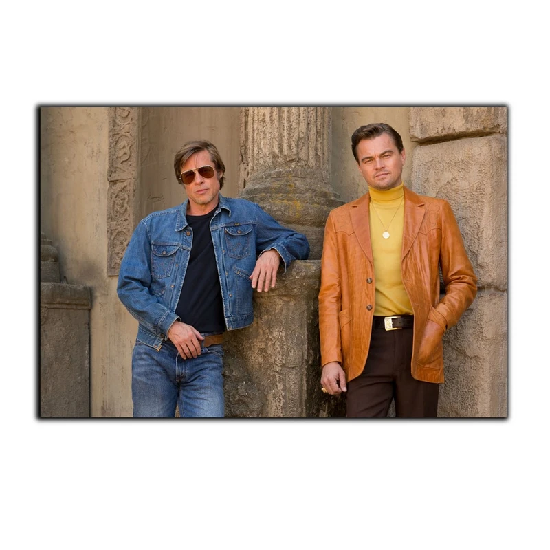 تابلو شاسی بکلیت طرح بازیگران سینمای هالیوود برد پیت و لئوناردو دیکاپریو مدل SH-S4000