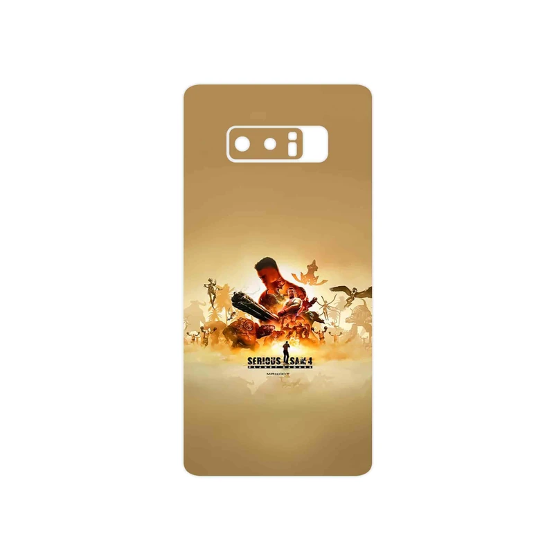 برچسب پوششی ماهوت مدل Serious Sam Game Series مناسب برای گوشی موبایل سامسونگ Galaxy Note 8