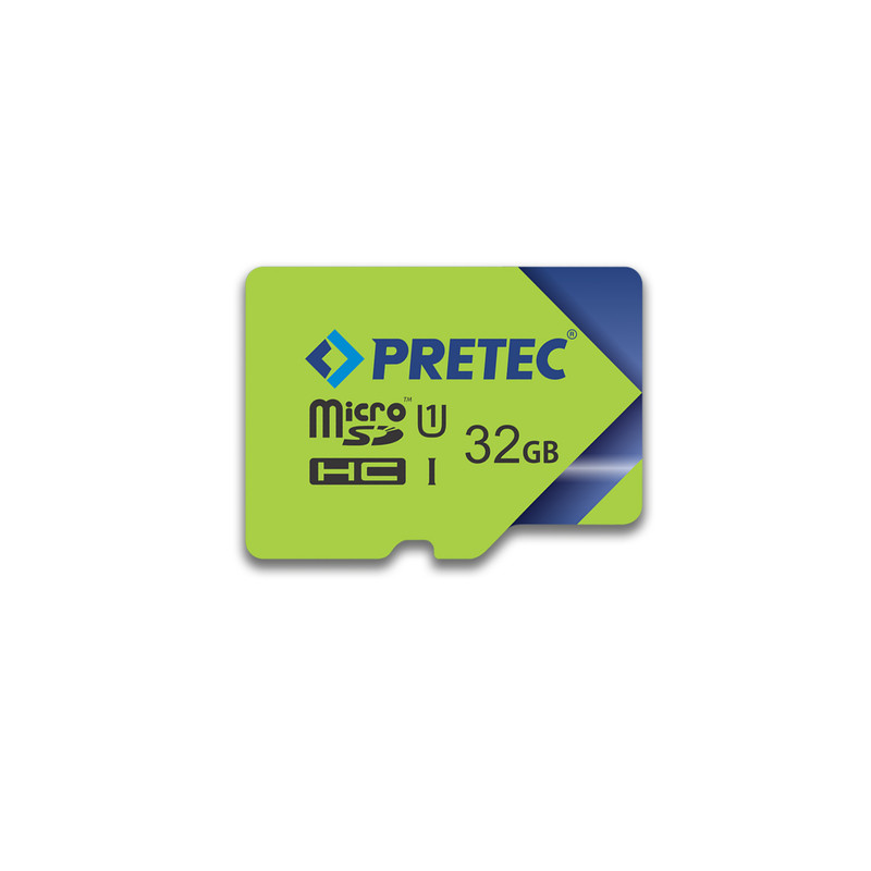 کارت حافظه microSDXC پریتک مدل small کلاس 10 استاندارد UHS-I U1 سرعت 80MBps ظرفیت 32 گیگابایت