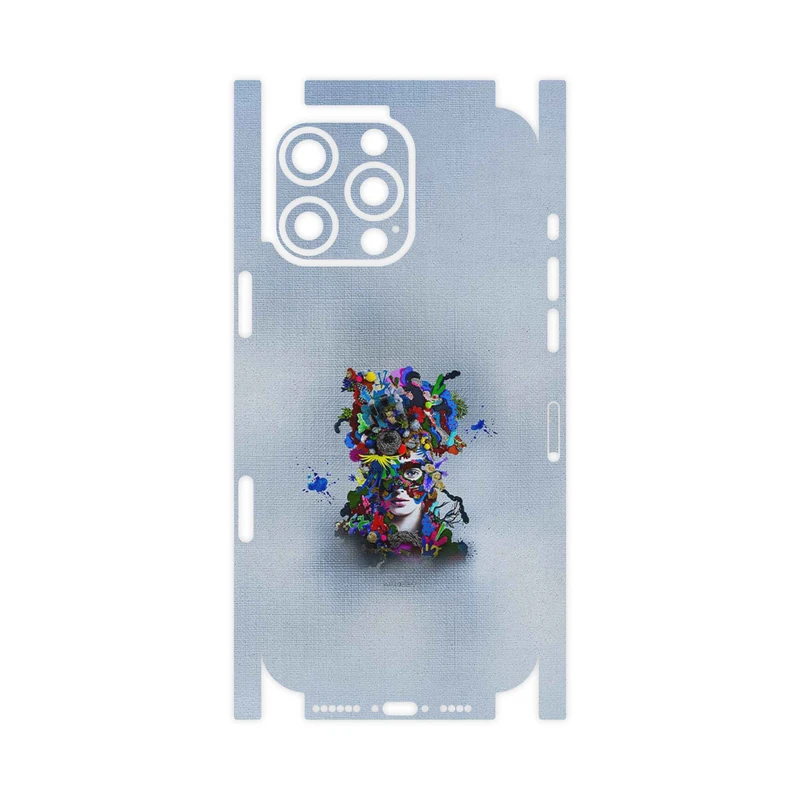 برچسب پوششی ماهوت مدل Collage of surreal Portrait of Women 4-FullSkin مناسب برای گوشی موبایل اپل iPhone 16 Pro Max