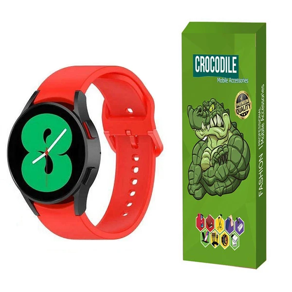 بند کروکودیل مدل Cb-Silicon مناسب برای ساعت هوشمند سامسونگ GALAXY Watch  5