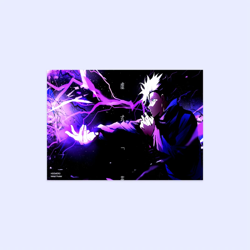 پوستر هومرو مدل فلزی طرح انیمه جوجوتسو کایسن کد PS1256