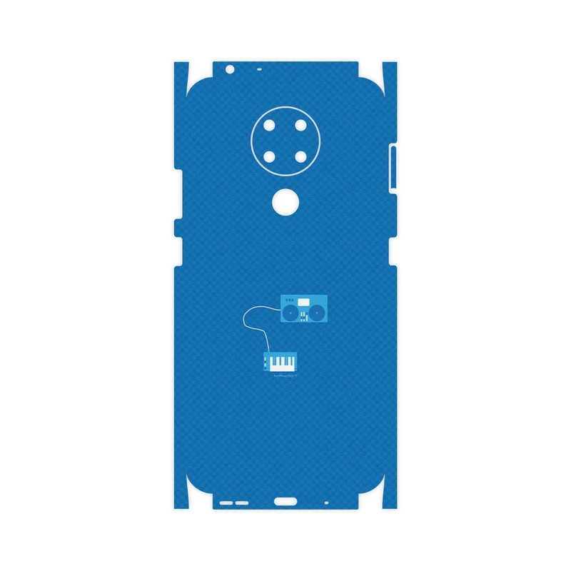 برچسب پوششی ماهوت مدل Minimal DJ Icon-FullSkin مناسب برای گوشی موبایل نوکیا 3.4