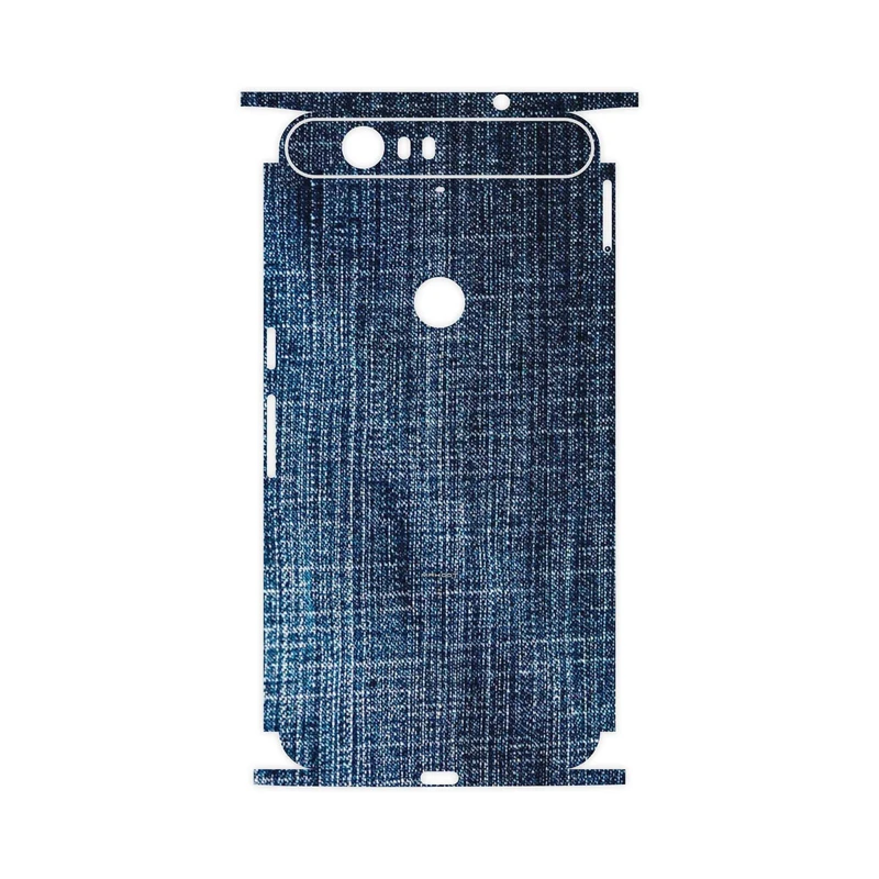 برچسب پوششی ماهوت مدل Fabric Texture 3-FullSkin مناسب برای گوشی موبایل گوگل Nexus 6P