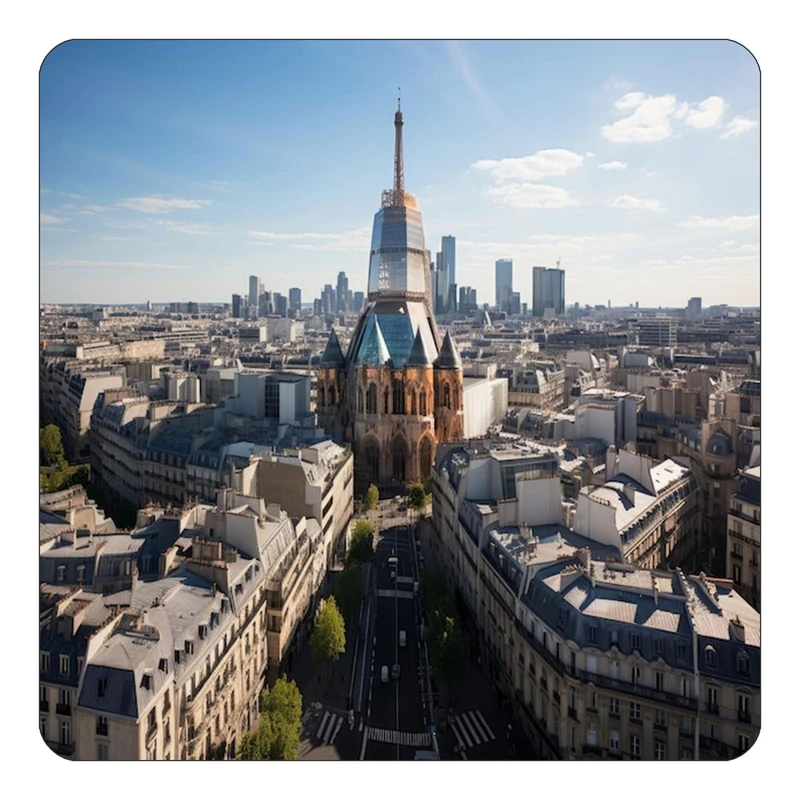 مگنت کاکتی طرح پاریس Paris مدل mp57791