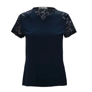 بلوز آستین کوتاه زنانه مدل MDJ-AQ2517