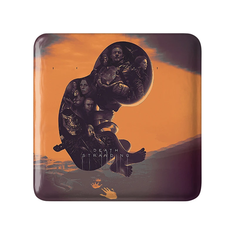 مگنت خندالو طرح بازی دث استرندینگ (Death Stranding) مدل مربعی کد 35083