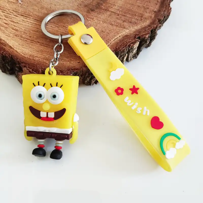 جاکلیدی مدل سیلیکونی طرح باب اسفنجی و دوستان کد DB22