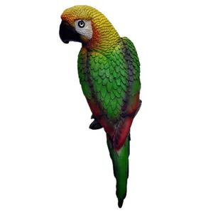 مجسمه مدل طوطی دیواری 