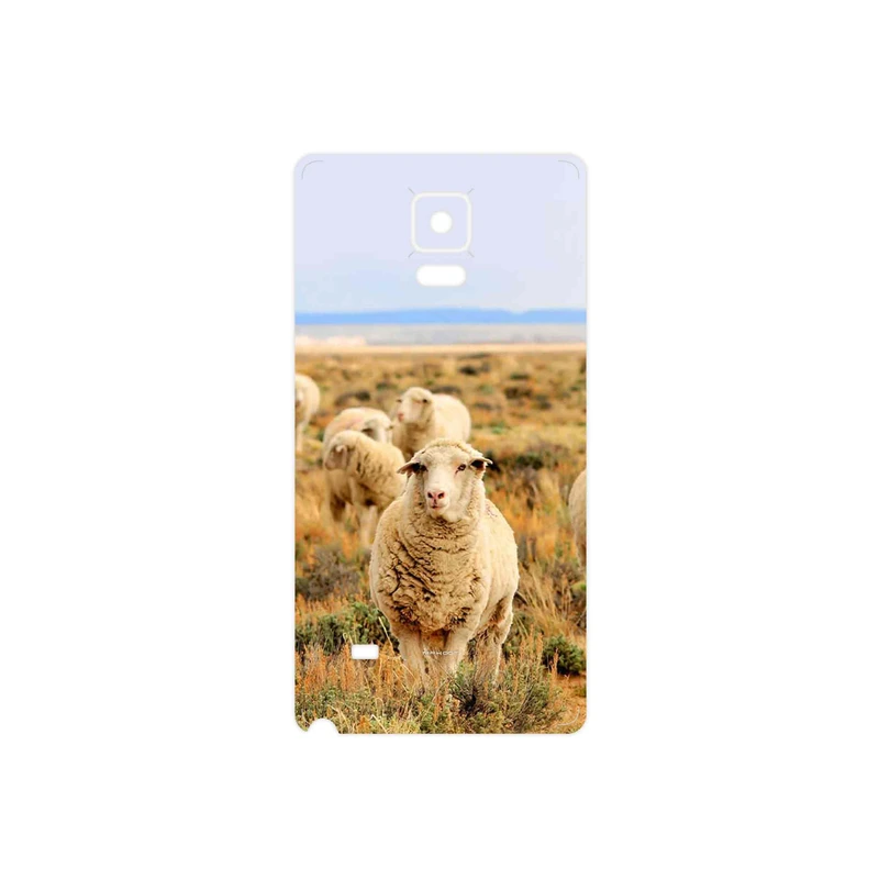 برچسب پوششی ماهوت مدل Sheep مناسب برای گوشی موبایل سامسونگ Galaxy Note 4