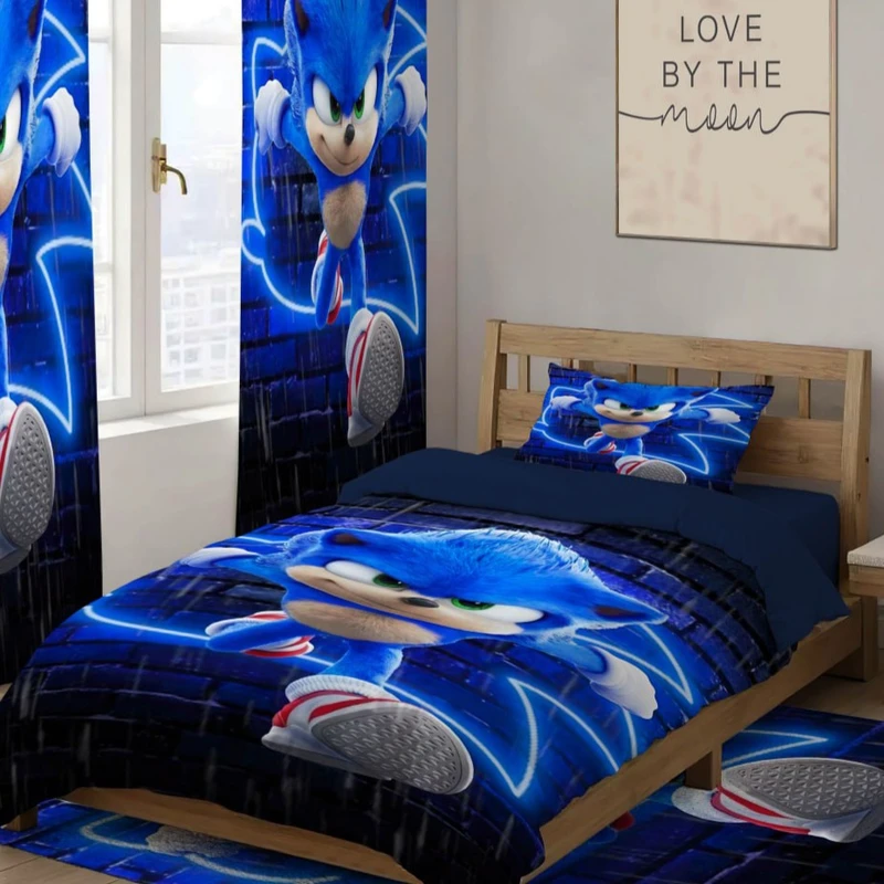 سرویس خواب 1 نفر 4 تکه مدل سونیک پسرانه کد 209