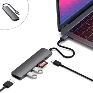 هاب 6 پورت USB-C  ساتچی مدل SLIM V2