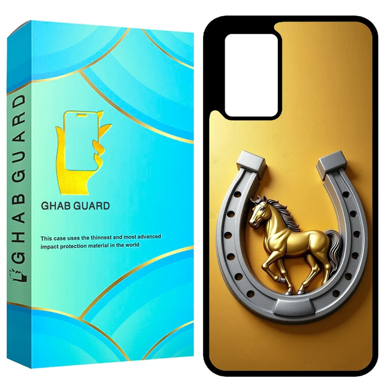 کاور قاب گارد طرح نعل اسب مدل GCHP11S مناسب برای گوشی موبایل شیائومی Redmi Note 11 4G / Redmi Note 11S 4G