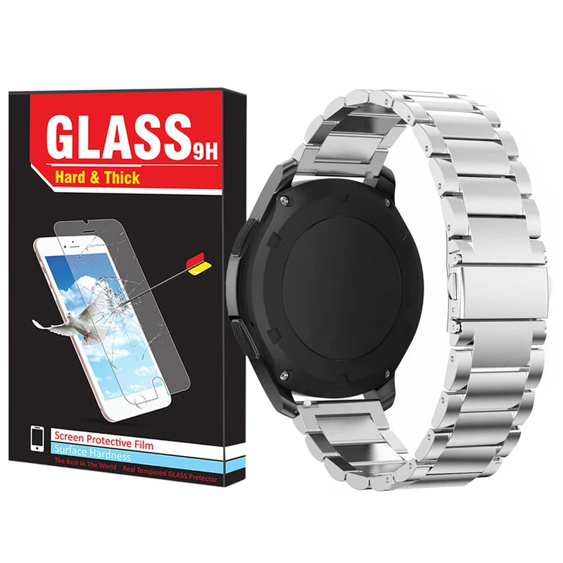 بند هارد اند تیک مدل 3Bead-HT مناسب برای ساعت هوشمند سامسونگ Galaxy watch 3 41mm / Galaxy watch 42mm / Gear Sport / S2 Classic